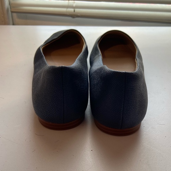 Aldo Blue Square-Toe Flats - Size 9 - Picture 3 of 6